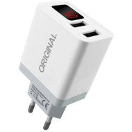 Зарядное устройство XOKO WC-350 2xUSB-A White (WC-350-WHT)