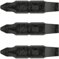 Набор бит для мультитула LEATHERMAN #1-#2 Phillips & 3/16" Flat Screwdriver Bits (931024)