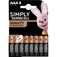 Батарейка DURACELL Simply AAA 8шт/уп (5006963)