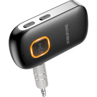Bluetooth аудіо адаптер BOROFONE BC42 In-car AUX BT Receiver (BC42B)