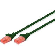 Патч-корд DIGITUS U/UTP Cat.6 CU 10м Green (DK-1617-100/G)