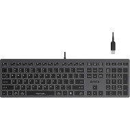 Клавіатура A4TECH Fstyler FX60H USB White backlit Gray