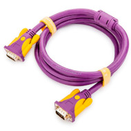 Кабель VOLTRONIC VGA 1.5м Purple (JH-VGA39-1.5)