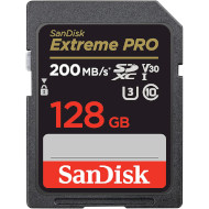 Карта памяти SANDISK SDXC Extreme Pro 128GB UHS-I U3 V30 Class 10 (SDSDXXD-128G-GN4IN)