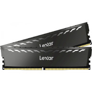 Модуль памяти LEXAR Thor Dark Gray DDR4 3200MHz 32GB Kit 2x16GB (LD4BU016G-R3200GDXG)