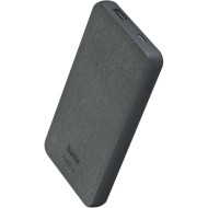 Повербанк HAMA Fabric 10 10000mAh Gray (00201658)