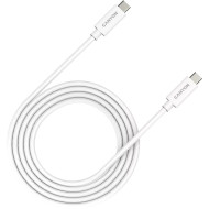 Кабель CANYON UC-42 USB4 Full Featured USB-C to USB-C 240W with E-Mark 2м White (CNS-USBC42W)