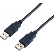 Кабель USB 2.0 AM/AM 1м Black (B00598)