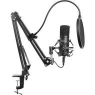 Микрофон для стриминга/подкастов SANDBERG Streamer USB Microphone Kit (126-07)