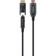 Кабель CABLEXPERT AOC Premium Micro-HDMI/HDMI - HDMI v2.0 30м Black (CCBP-HDMID-AOC-30M)