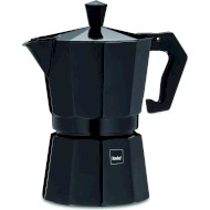 Кофеварка гейзерная KELA Italia Black 150мл (10553)
