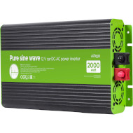 Инвертор напряжения ENERGENIE EG-PWC-PS2000-01 12V/220V 2000W