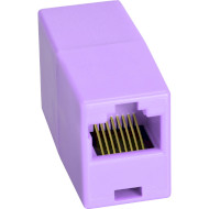 Соединитель витой пары VOLTRONIC RJ45 8P8C Purple