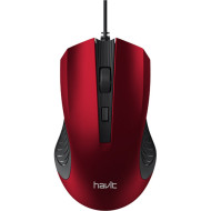 Мышь HAVIT HV-MS752 Black/Red