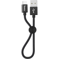 Кабель HOCO X35 Premium USB-A to Micro-USB 0.25м Black