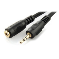 Кабель-удлинитель CABLEXPERT mini-jack 3.5mm 5м Black (CCA-421S-5M)