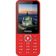 Мобильный телефон SIGMA MOBILE X-style 31 Power Type-C Red (4827798855058)