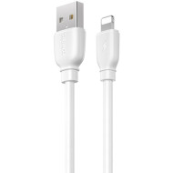 Кабель REMAX Suji Pro RC-138i USB-A to Lightning 1м White (RC-138I W)
