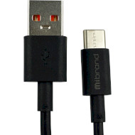 Кабель MIBRAND MI-12 High Current Charging Line USB-A to Type-C 1м Black (MIDC/12TB)