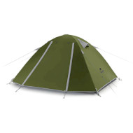 Палатка 4-местная NATUREHIKE P-Series Khaki (NH18Z044-P-KH)