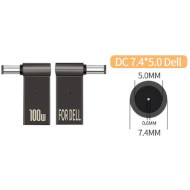 Адаптер STLAB PD 100W USB Type-C(F) to DC Jack 7.4*5.0mm for Dell