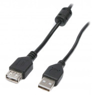 Кабель-удлинитель MAXXTER USB2.0 AM/AF 1м (UF-AMAF-1M)