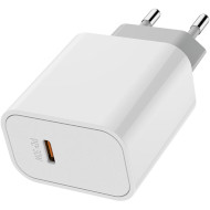 Зарядное устройство COLORWAY Power Delivery 1xUSB-C, PPS, 30W White (CW-CHS038PD-WT)