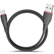 Кабель PIXUS Start USB-A to Type-C 1м Black