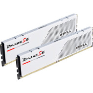 Модуль памяти G.SKILL Ripjaws S5 DDR5 6000MHz 64GB Kit 2x32GB Matte White (F5-6000J3040G32GX2-RS5W)