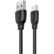 Кабель REMAX Suji Pro RC-138a USB-A to Type-C 1м Black (RC-138A-B)
