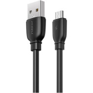 Кабель REMAX Suji Pro RC-138m USB-A to Micro-USB 1м Black (RC-138M-B)