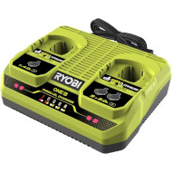 Зарядное устройство 2-слотовое RYOBI One+ 18V 4A RC18240G (5133005581)