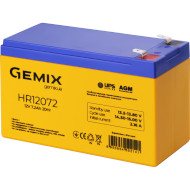 Аккумуляторная батарея GEMIX HR12072 (12В, 7Ач)