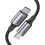 Кабель UGREEN US316 Type-C to Type-C QC3.0 PD 100W 3м Black (90120)
