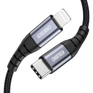 Кабель CHOETECH IP0041 MFI Type-C to Lightning Cable 2м Black (IP0041-BK)