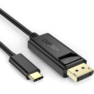 Кабель CHOETECH USB-C to DisplayPort 4K @60Hz USB-C - DisplayPort 1.8м Black (XCP-1801)