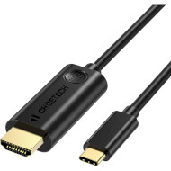 Кабель CHOETECH USB-C to HDMI 4K @30Hz USB-C - HDMI v1.4 3м Black (XCH-0030)