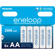 Аккумулятор PANASONIC Eneloop AA 2000mAh 8шт/уп (BK-3MCDE/8HH)
