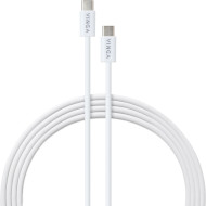 Кабель VINGA USB-C to Lightning 100W PVC 1м White (VCDCCCM251)