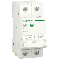 Выключатель автоматический SCHNEIDER ELECTRIC RESI9 2p, 40А, C, 6кА (R9F12240)