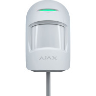 Датчик движения с иммунитетом к животным AJAX MotionProtect Plus Fibra White