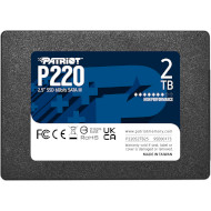 SSD диск PATRIOT P220 2TB 2.5" SATA (P220S2TB25)