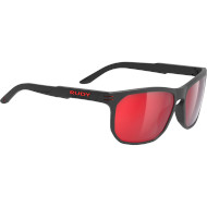 Очки RUDY PROJECT Soundrise Black Matte w/Polar 3FX HDR Multilaser Red (SP136206-0001)