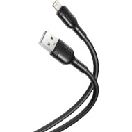 Кабель XO NB212 USB-A to Lightning 1м Black