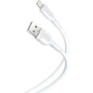 Кабель XO NB212 USB-A to Lightning 1м White