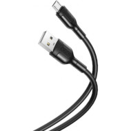 Кабель XO NB212 USB-A to Micro-USB 1м Black