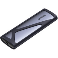 Карман внешний UGREEN CM400 SATA/PCIe NVMe M.2 SSD to USB3.2 Gray (90264)