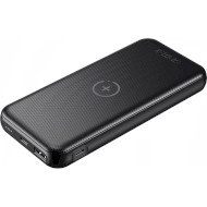 Повербанк с беспроводной зарядкой CHOETECH B650 18W PD3.0/QC3.0 Wireless Power Bank 10000mAh Black