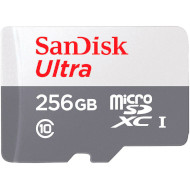 Карта памяти SANDISK microSDXC Ultra 256GB UHS-I Class 10 (SDSQUNR-256G-GN3MN)