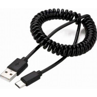 Кабель CABLEXPERT USB2.0 AM/CM 1.8м Black (CC-USB2C-AMCM-6)